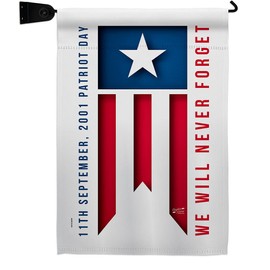 Angeleno Heritage 9/11 Day Garden Flag Set Mailbox Hanger Patriot World Planet Peace Environment Awareness United State American House Banner Small Yard Gift Double-Sided, Made in USA