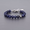 COAI Men's Gemstone Bracelet, Sodalite, Sodalite