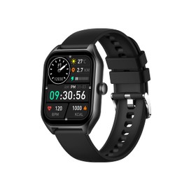 ZUKOR Z6 Smartwatch 1.85" Full Touch Fitness Watches For Men & Women Activity Tracker Smartwatch With Heart Rate Sleep Monitor (Black)