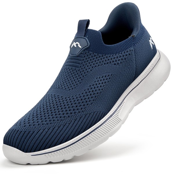 ODCKOI Men's Slip-On Trainers - Lightweight Breathable Men's Sports Shoes