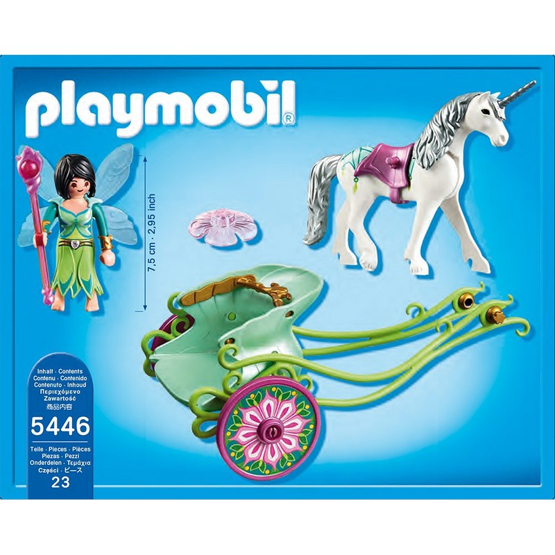 Playmobil 5446 Unicorn Carriage with Butterfly Fairy