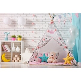 Yeele Photography Backdrops - Photo Background - 8x6ft Sweet Girl Princess Bedroom Room Backdrop Party Banner Decor Kids Baby Portrait Photo Booth Shooting Props Photocall