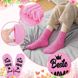 QZOSZ Mother's Day Gift Gifts for Mum for Birthday Mother's Day Socks, Best Mum Gift Socks with Saying Birthday Gift for Mother, Funny Christmas Gifts Small Item
