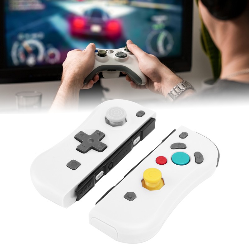 Wireless Gamepad Left Right Bluetooth Game Grip Handle with NFC
