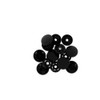 Bohin Snap Fasteners, Black, 13mm