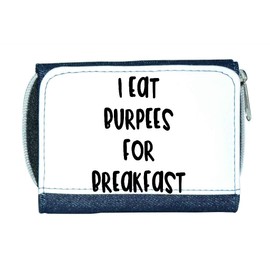 I Eat Burpees for Breakfast Food Statement Stylish Ladies Purse