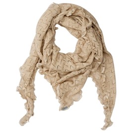 Invero, Susi Merino Triangular Scarf, Beach