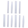 BIUDECO 10pcs Double-Sided Nail Files Manicure Tools Random Grit for