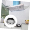 Healeved Round Stainless Steel Dryer Vent Cover Outdoor Exhaust Grille