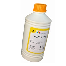 Unbranded/Generic 1000ml Yellow Pigment Ink for lc406  Ink Packs WorkForce Pro WF-C5710 WF-C5790