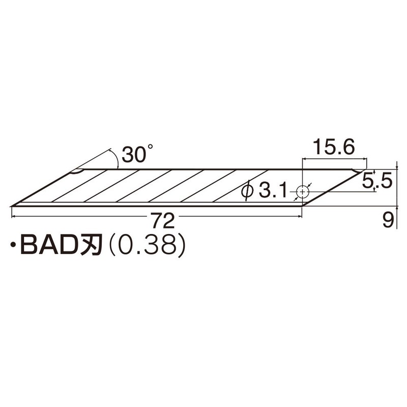 Nt Cutter Type A Pros and Replacement Blade (Set-AD950P)