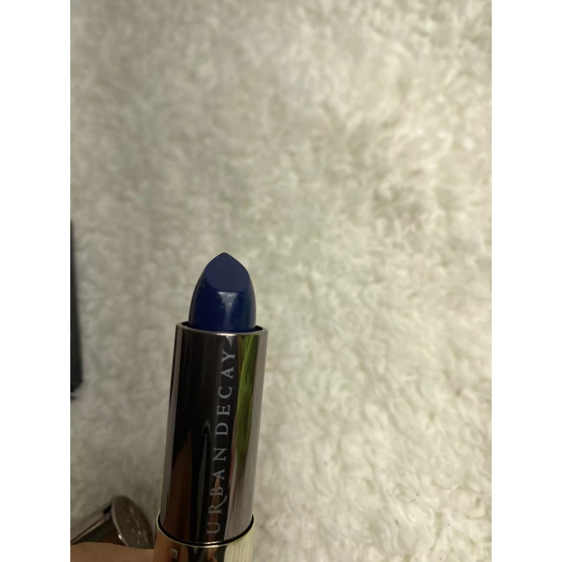 URBAN DECAY Vice Lipstick HEROINE Comfort Matte Navy Blue Full