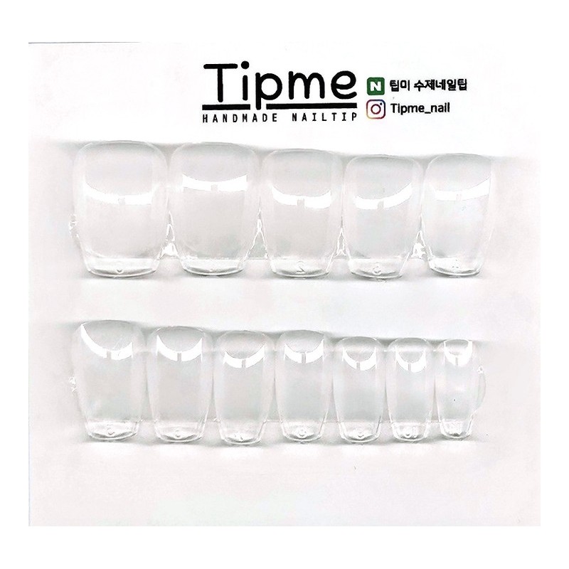 Select 2 sample tips for size measurement - Short Square