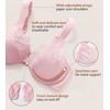 DotVol Women's Front Closure Fastening Bra Underwire Plus Size U-Back