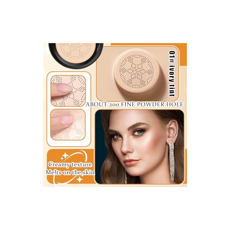 Base Maquillaje Cojín Aire Mushroom Head Cream Líquida Hidratante Corrector