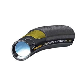 Continental Competition Tubular Road Bicycle Tire with Black Chili (28x25 (27x1), Tubular, Black)