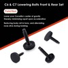 OLIMPOCICLI C6 & C7 Lowering Bolts Front & Rear Set