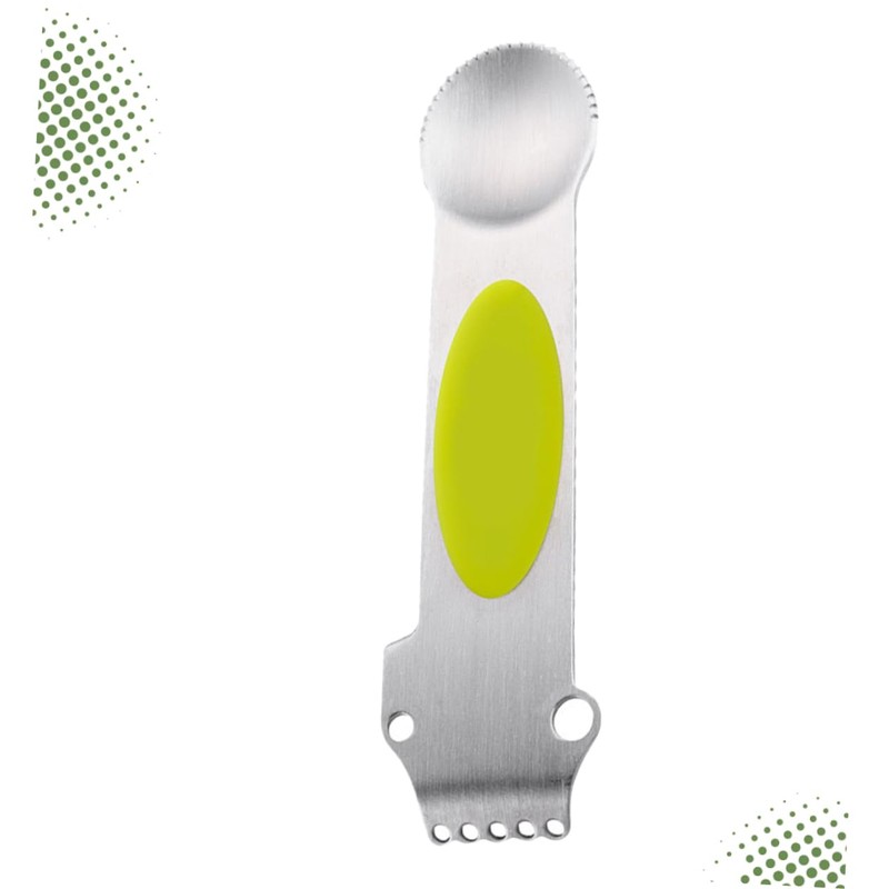 FUNOMOCYA Ergonomic Lemon Peel Grater Citrus Fruit Planer 5 Holes