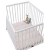 Vertbaudet Vertbaudet Playpen Liner Pink / Flowers