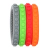 4pcs Baby Teethers Bracelet Silicone Refrigerable Heat Resistant Gum Relief