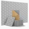 Kuchoow Soundproof Wall Panels, Self Adhesive Sound Proof Panels for