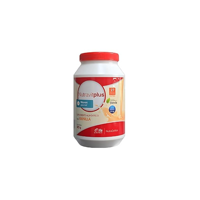 Nutravit plus (suplemento sabor vainilla endulzado con stevia)