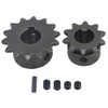 pinkhatcat Jackshaft Sprockets #35 Chain 5/8" Bore 14 Tooth +