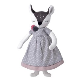 kikadu 1715601 Plush Toy Large Doll Fawn Girl Plush Deer Cuddly Deer Bambi