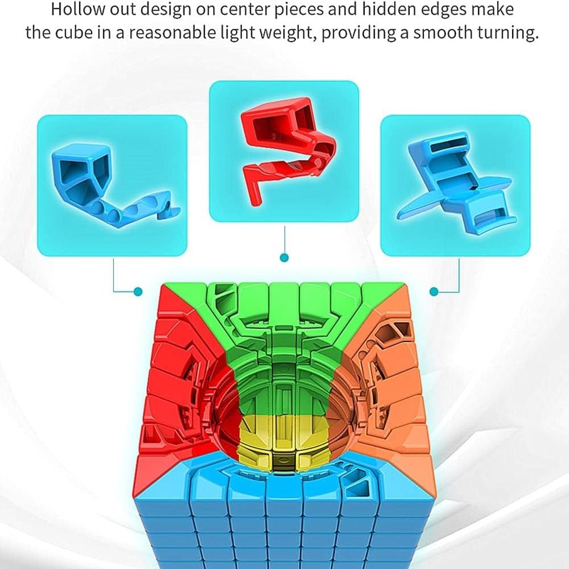 XMDCuber MOYU Meilong 7 x 7 V2, Speed Cube 7