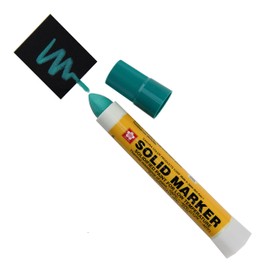 Sakura 46651 Green Solidified Paint Low Temperature Solid Marker, -40 to 212 Degree F, 13 mm Twist-Up Tip