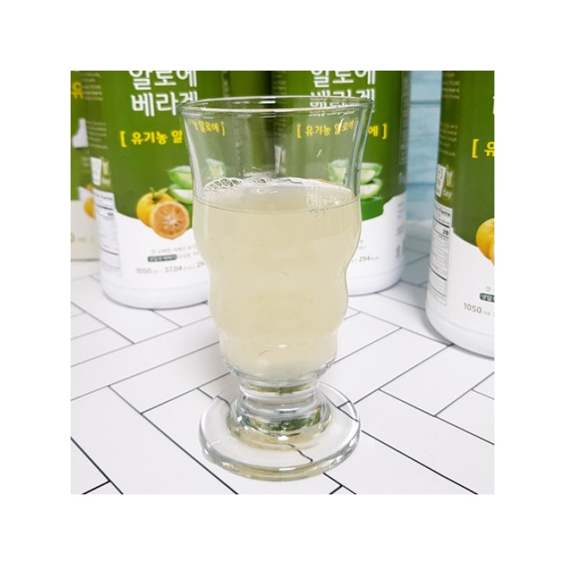 Edible Aloe Geoje Farm Organic Aloe Vera Gel (1050ml) x