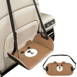 Yuragim Children's Footrest, Adjustable Footrest Airplane, Portable Airplane Footrest Foot Hammock, Travel Accessories for Airplanes/Car, Hanging Footstool for Office, Dorm, Aeroplane Relaxation