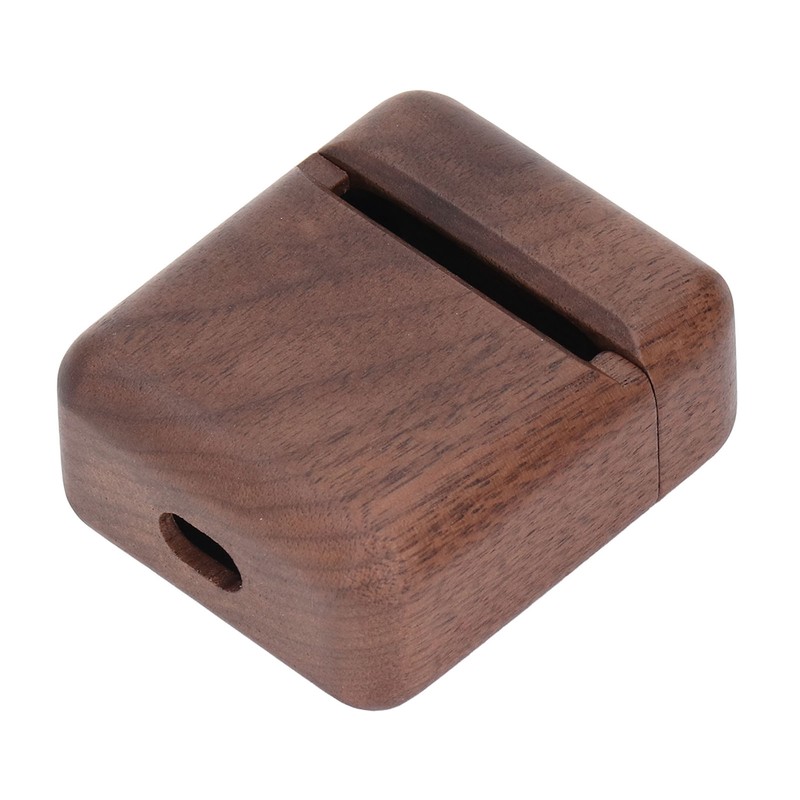 Wooden Earbuds Case Cover for IOS 2nd 1st Generation Charging