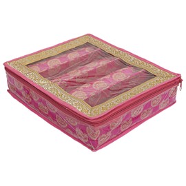 EliteKoopers 1Pcs Pink Bangle Box Storage Jewellery Box Bracelet Box Jewelry Gift Box Indian (4 Rod)
