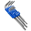 S&R Allen Keys, Hex Keys Ball End, Set HX.9-Pieces. 1/16-3/8