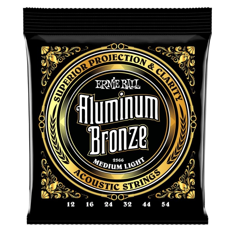 Ernie Ball set de cuerdas para guitarra acústica de bronce