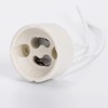 DiCUNO GU10 Lamp Holder 0.75mm² Silicon Wire GU10 Connector Ceramic