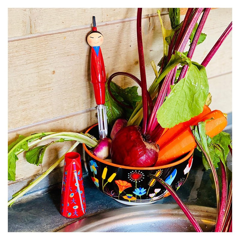 Pylones Samurai Peeler Dark Red