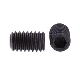 Prime-Line 9184091 Socket Set Screws, 5/16 in-18 X 1/2 in, Black Oxide Coated Steel, (10-pack)