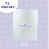Kopykake Frosting Sheets (8" Rounds) - 72 Sheets (3 packs)