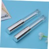 Ipetboom 6pcs Lip Gloss Tubes Applicators Refillable Silver Containers for
