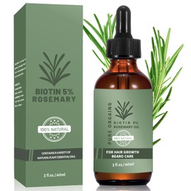 60ml Rosmarin Hair oil, Haarwachstum Öl, Haaröl Wachstum, Hair Growth Oil, Kopfhaut Pflege Haaröl, Stimuliert Haarwachstum, Haar & Hautpflege für Haarausfall Frau und Männer,Grün