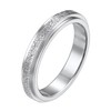Richsteel Spinner Ring for Men Women 8 mm Wide Sandblasted