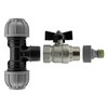 mdpe Compression Water Supply Pipe Fitting to Metal Butterfly Valve-Universal