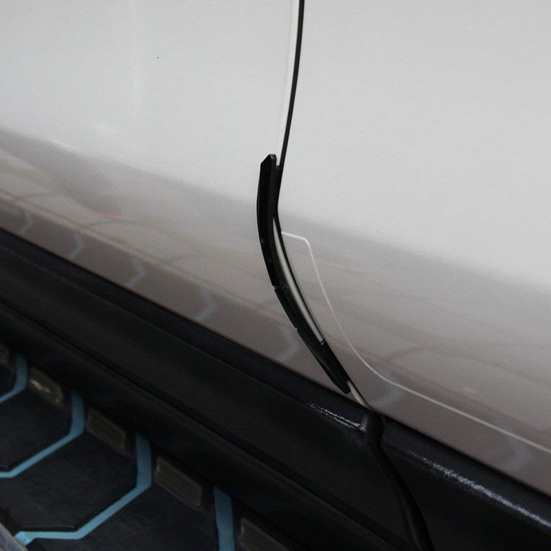 4 x Car Black Rubber Door Edge Protector Door Edge
