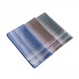 emlstyle Men's Handkerchiefs 100% Cotton Pocket Squares Hankies for men (15 Pack)