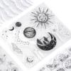 6pcs Silicone Embossing Folders Multipurpose DIY Craft Template Molds for