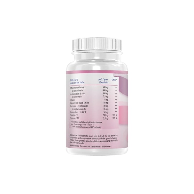 Vihado Liver Complex Plus Milk Thistle Capsules High Dose -