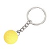 Golf Club Silver Keyring Keychain (Golf Ball)