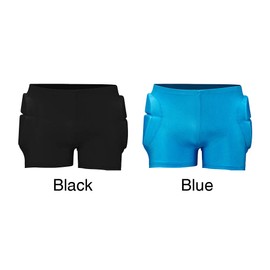 Padded Shorts, Hip Butt Protective Padded Short, Hip Protection 3D Padded Shorts for Skateboarding Snowboard Skating Riding Cycling(Black,size:L)